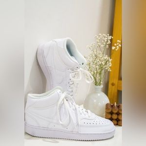 Nike Court Vision Mid Sneaker - Women’s